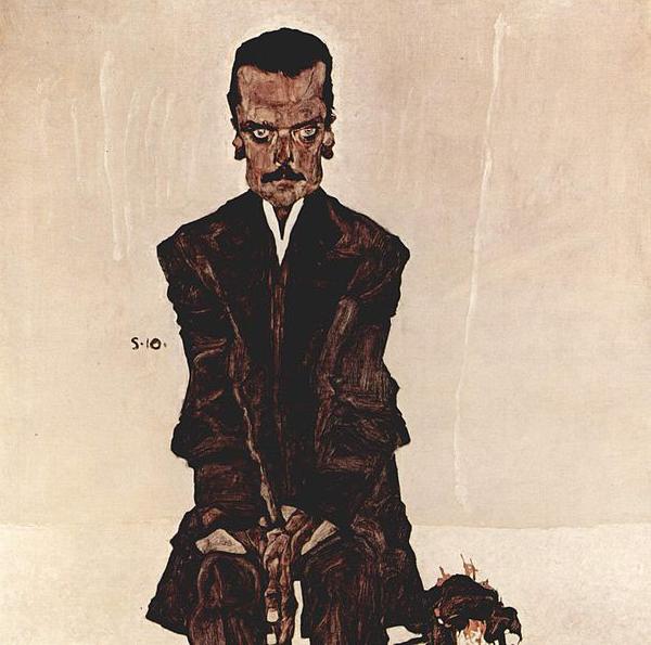 Egon Schiele Portrait of Eduard Kosmack Germany oil painting art